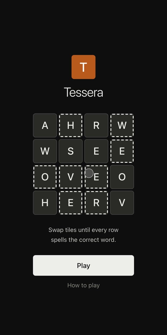 Tessera on the web